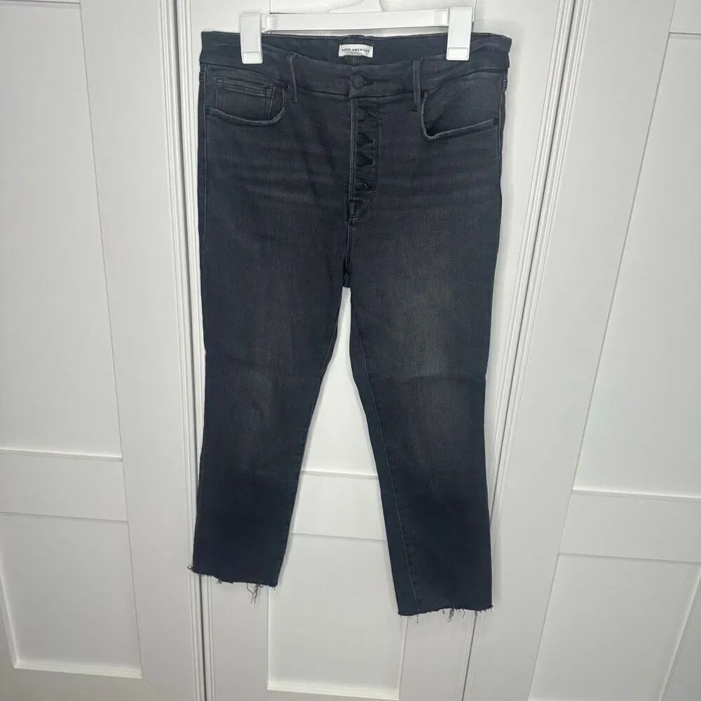 Good American Denim Button Fly Size 12 Size 31 (v1)